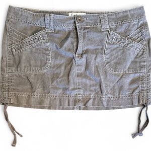 L.E.I. Corduroy Mini Skirt Brown size 13